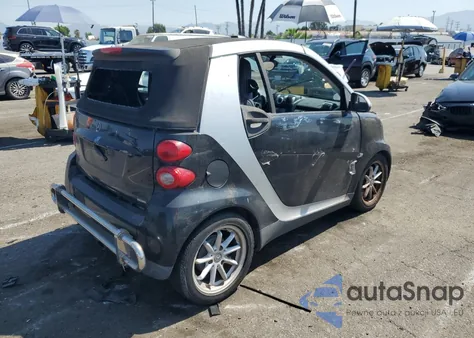 2009 Smart Fortwo Passion z USA, uszkodzony, nr VIN WMEEK31X39K219583